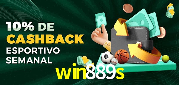 10% de bônus de cashback na win889s